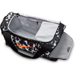 NIKE Brasilia Trainingstasche S (41 Liter) 077 - lt smoke grey/black/total orange