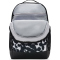 NIKE Brasilia Rucksack M (24 Liter) 077 - lt smoke grey/black/total orange