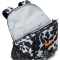 NIKE Brasilia Rucksack M (24 Liter) 077 - lt smoke grey/black/total orange