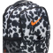 NIKE Brasilia Rucksack M (24 Liter) 077 - lt smoke grey/black/total orange