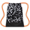 NIKE Brasilia Turnbeutel (18 Liter) 077 - lt smoke grey/black/total orange