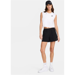 NIKE Sportswear Club Cropped &auml;rmelloses Shirt Damen