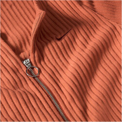 NIKE Sportswear Chill gerippte Strickjacke mit Reißverschluss Damen
