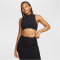 NIKE Sportswear Chill Cropped enganliegendes Tanktop mit Stehkragen Damen
