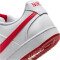 NIKE Court Vision Low Next Nature Sneaker Herren 101 - white/university red 38.5