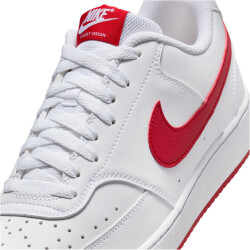 NIKE Court Vision Low Next Nature Sneaker Herren 101 - white/university red 47.5