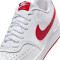 NIKE Court Vision Low Next Nature Sneaker Herren 101 - white/university red 47.5