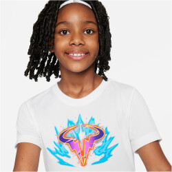 NIKE Rafa Dri-FIT T-Shirt Kinder 100 - white S (128-137 cm)