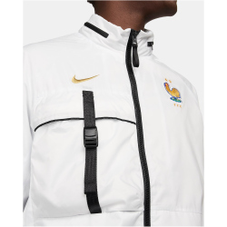 NIKE Frankreich Fu&szlig;balljacke Herren 121 - summit white/club gold S