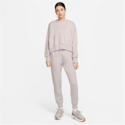 NIKE Sportswear Phoenix Mid-Rise Fleece Jogginghose Damen 019 - platinum violet/sail XL