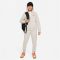 NIKE Sportswear Standard Issue Fleece Kapuzenjacke Jungen 012 - lt iron ore XS (122-128 cm)