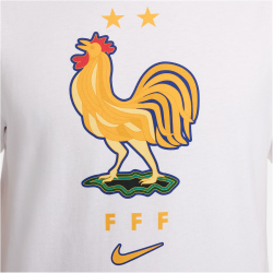 NIKE Frankreich Fu&szlig;ball T-Shirt Herren 100 - white S