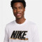 NIKE Dri-FIT Fitness T-Shirt Herren 100 - white M