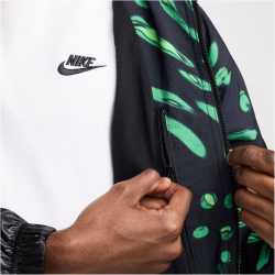 NIKE Nigeria CTS GX leichte Trainingsjacke Herren 010 - black/challenge red S