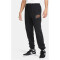 NIKE Club Fleece Jogginghose mit Bündchen Herren 010 - black/safety orange S