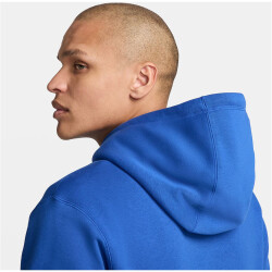 NIKE Club Fleece Hoodie Herren 480 - game royal/safety orange XS