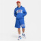NIKE Club Fleece Hoodie Herren 480 - game royal/safety orange XS