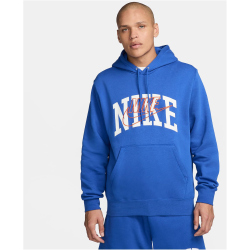 NIKE Club Fleece Hoodie Herren 480 - game royal/safety...