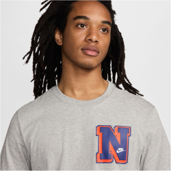 NIKE Sportswear T-Shirt Herren 063 - dk grey heather S