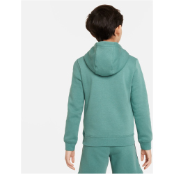 NIKE Air Sportswear Fleece Basketball Hoodie Jungen 361 - bicoastal/black L (147-158 cm)