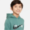 NIKE Air Sportswear Fleece Basketball Hoodie Jungen 361 - bicoastal/black L (147-158 cm)