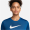 NIKE Dri-FIT Graphic T-Shirt Damen 476 - court blue XS
