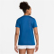 NIKE Dri-FIT Graphic T-Shirt Damen 476 - court blue XS