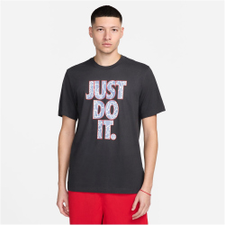 NIKE Sportswear T-Shirt Herren 070 - dk smoke grey XL