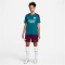 NIKE Paris Saint-Germain Strike Dri-FIT kurzarm Trainingsshirt Herren 382 - geode teal/geode teal/bordeaux/guava ice S