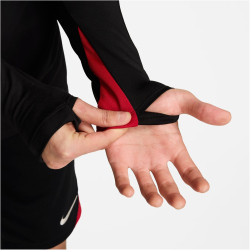 NIKE FC Liverpool Strike Dri-FIT Trainingsshirt Herren 013 - black/black/gym red/lt orewood brn XS