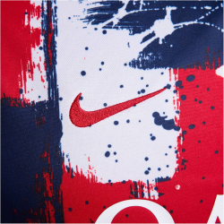 NIKE Paris Saint-Germain Dri-FIT Academy Pro kurzarm Heim-Aufw&auml;rmshirt Herren 411 - midnight navy/university red L