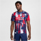 NIKE Paris Saint-Germain Dri-FIT Academy Pro kurzarm Heim-Aufw&auml;rmshirt Herren 411 - midnight navy/university red L