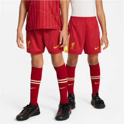 NIKE FC Liverpool Dri-FIT Stadium Heim-Minikit Kinder 688 - gym red/white/chrome yellow XS (98-104 cm)