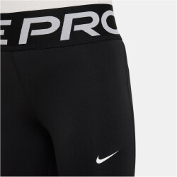 NIKE Pro Dri-FIT Leggings Mädchen 010 - black/white...