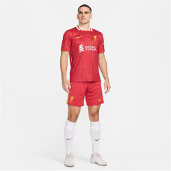 NIKE FC Liverpool Dri-FIT Stadium Heimshorts Herren 687 - gym red/white/chrome yellow L