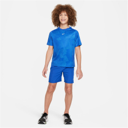 NIKE Multi Dri-FIT kurzarm Trainingsshirt Jungen 480 - game royal/white S (128-137 cm)