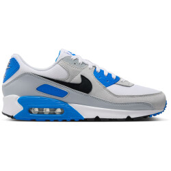 NIKE Air Max 90 Sneaker Herren 102 - white/black-photo blue-pure platinum 38.5
