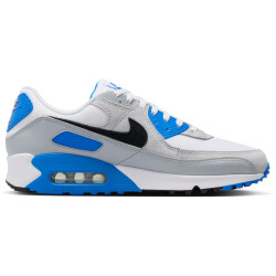 NIKE Air Max 90 Sneaker Herren 102 - white/black-photo blue-pure platinum 38.5