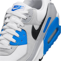 NIKE Air Max 90 Sneaker Herren 102 - white/black-photo blue-pure platinum 38.5