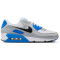 NIKE Air Max 90 Sneaker Herren 102 - white/black-photo blue-pure platinum 38.5