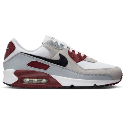 NIKE Air Max 90 Sneaker Herren 101 - white/black-dark team red-pure platinum 38.5
