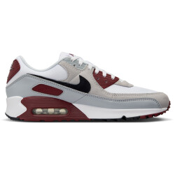 NIKE Air Max 90 Sneaker Herren 101 - white/black-dark team red-pure platinum 38.5
