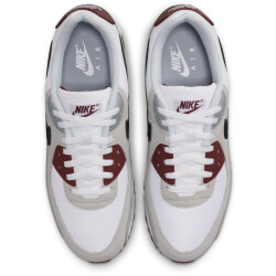 NIKE Air Max 90 Sneaker Herren 101 - white/black-dark team red-pure platinum 38.5