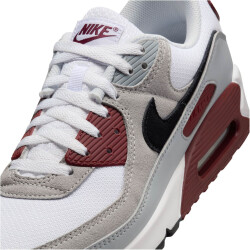 NIKE Air Max 90 Sneaker Herren 101 - white/black-dark team red-pure platinum 38.5