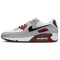 NIKE Air Max 90 Sneaker Herren 101 - white/black-dark team red-pure platinum 38.5