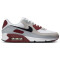 NIKE Air Max 90 Sneaker Herren 101 - white/black-dark team red-pure platinum 38.5
