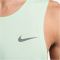 NIKE Miler Flash Lauf-Tanktop Herren 394 - barely green/reflective silv S
