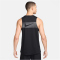 NIKE Miler Flash Lauf-Tanktop Herren 010 - black/reflective silv S