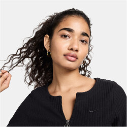 NIKE Sportswear Chill gerippte Strickjacke mit...