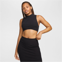 NIKE Sportswear Chill Cropped enganliegendes Tanktop mit...
